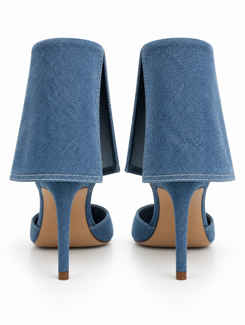 TRUE RELIGION Her Foldover Cuff Heels   Women's Size 8 NWT - Picture 3 of 6
